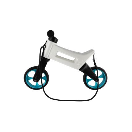 Funny Wheels - Draisienne 2 en 1 RIDER SUPER SPORT blanc/noir/bleu