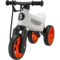Funny Wheels - Draisienne 2-en-1 RIDER SUPER SPORT blanche/noire/orange