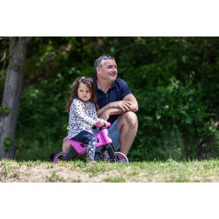 Funny Wheels - Draisienne 2 en 1 RIDER SUPER SPORT rose/noir