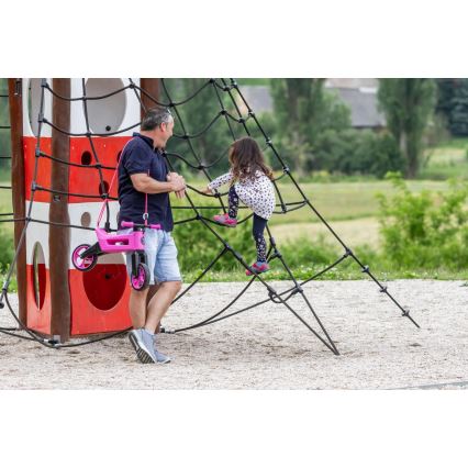 Funny Wheels - Draisienne 2 en 1 RIDER SUPER SPORT rose/noir