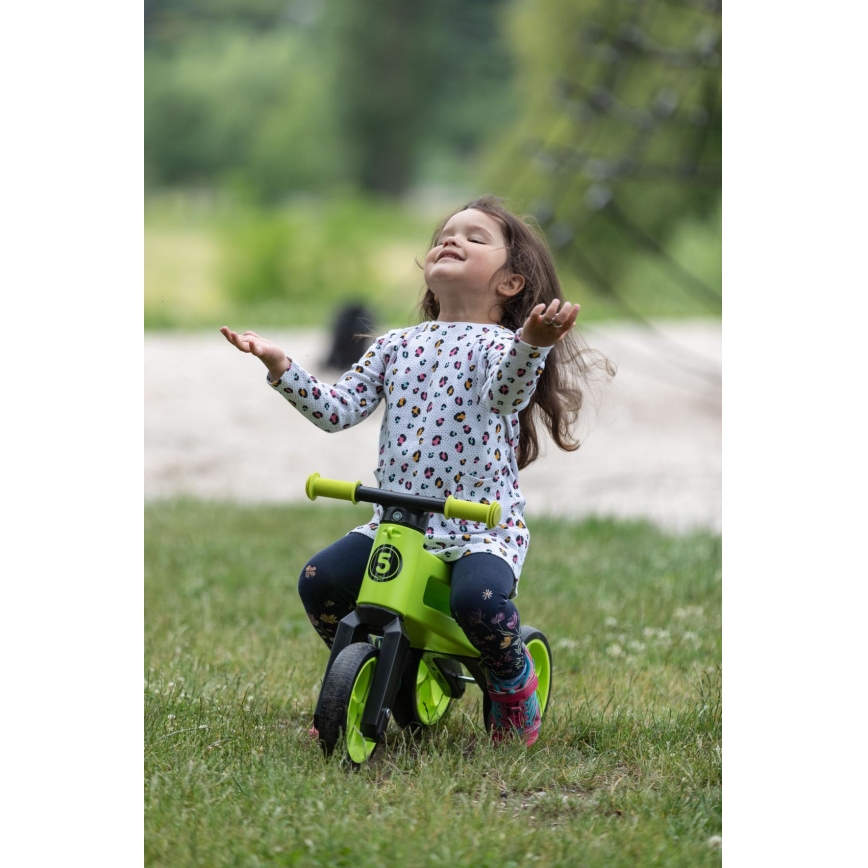 Funny Wheels - Draisienne 2 en 1 RIDER SUPER SPORT vert/noir