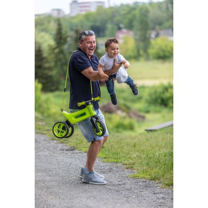 Funny Wheels - Draisienne 2 en 1 RIDER SUPER SPORT vert/noir