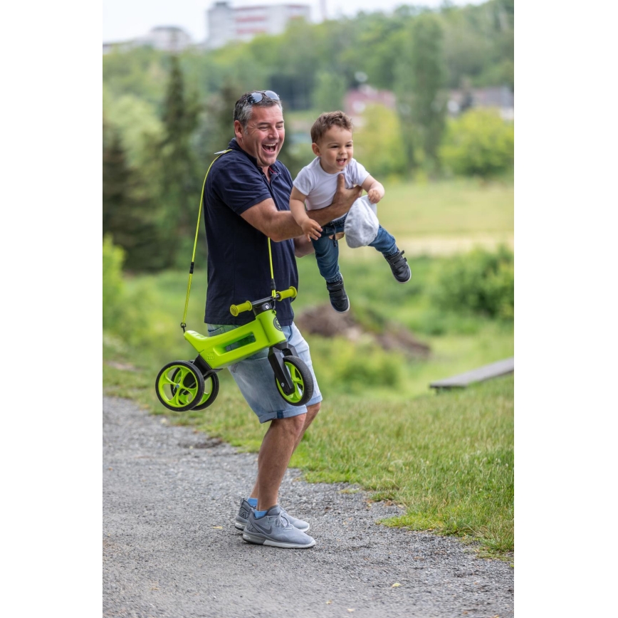 Funny Wheels - Draisienne 2 en 1 RIDER SUPER SPORT vert/noir