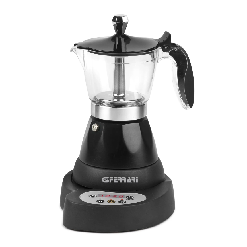G3Ferrari G1004500 - Cafetière moka électrique RISVEGLIO 400W/230V noire