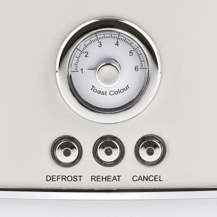 G3Ferrari G1013401 - Grille-pain ARTISTA 2 fentes 750 W/230 V blanc