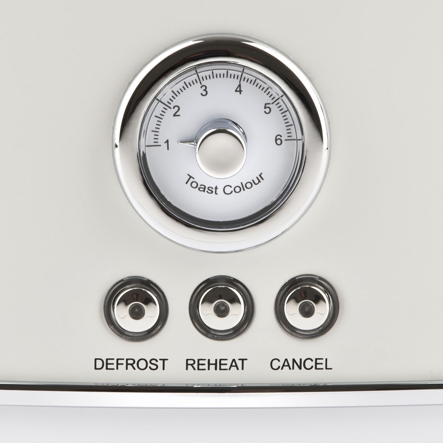 G3Ferrari G1013401 - Grille-pain ARTISTA 2 fentes 750 W/230 V blanc