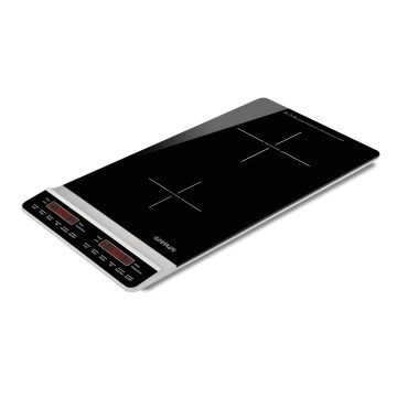 G3Ferrari G1013900 - Réchaud à induction double DINAMIKO 3100 W/230 V noir