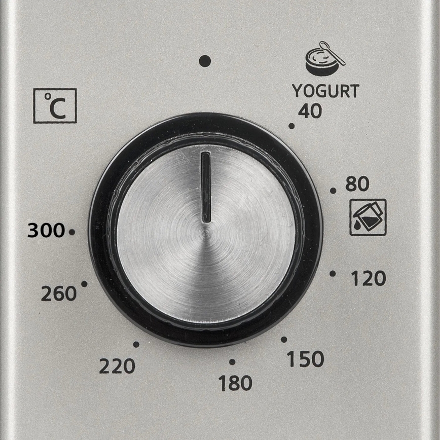 G3Ferrari G1015300 - Four à chaleur tournante ROSTO 1400W/230V 45 l inox/noir