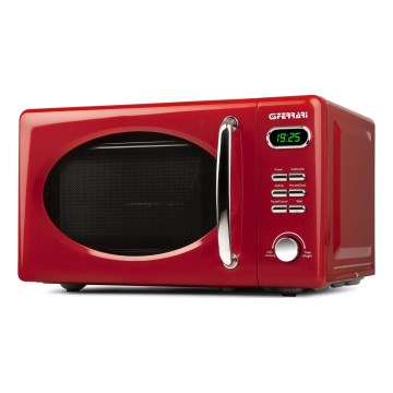 G3Ferrari G1015502 - Micro-ondes combiné avec gril 1150 W / 230 V, 20 l, rouge