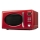 G3Ferrari G1015502 - Micro-ondes combiné avec gril 1150 W / 230 V, 20 l, rouge