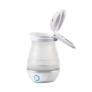 G3Ferrari G1016501 - Bouilloire électrique pliable COMPA 0,8 l 820W/230V blanche
