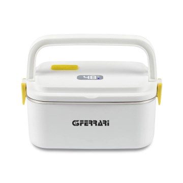 G3Ferrari G1016601 - Chauffe-plat électrique VITTO 48W/230V 0,8 l blanc/jaune