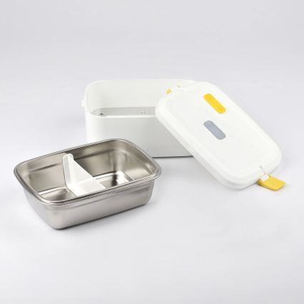 G3Ferrari G1016601 - Chauffe-plat électrique VITTO 48W/230V 0,8 l blanc/jaune