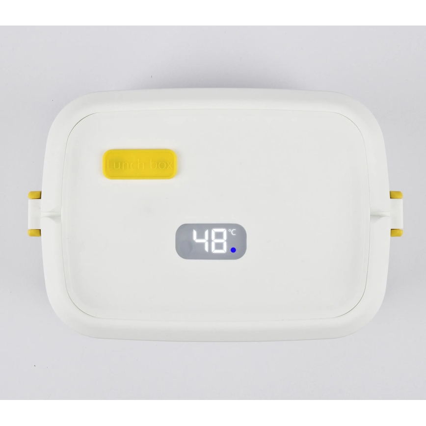 G3Ferrari G1016601 - Chauffe-plat électrique VITTO 48W/230V 0,8 l blanc/jaune