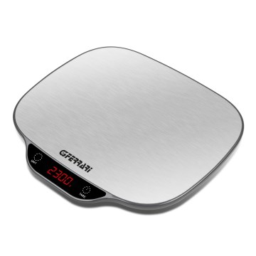 G3Ferrari G2009600 - Balance de cuisine PATTY (2x AAA) en acier inoxydable