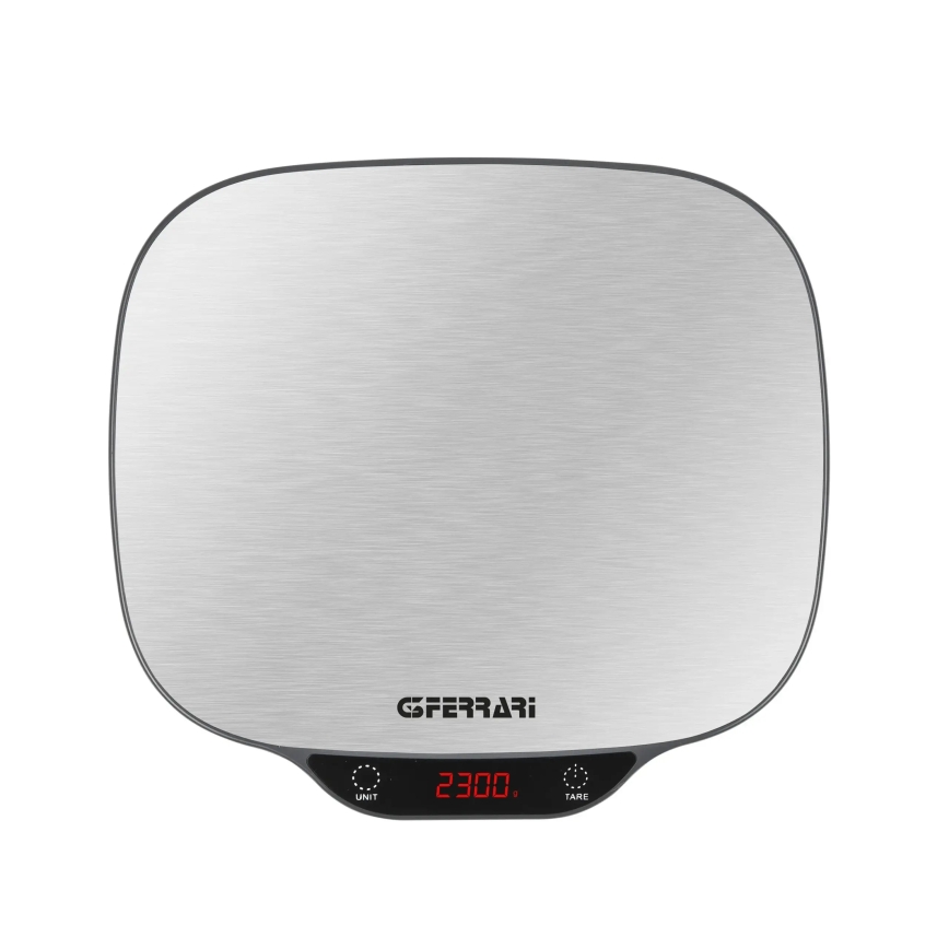 G3Ferrari G2009600 - Balance de cuisine PATTY (2x AAA) en acier inoxydable