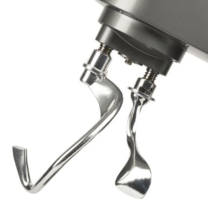 G3Ferrari G2016400 - Robot pâtissier PASTAIO 8 l 1800W/230V à double crochet, finition chromée