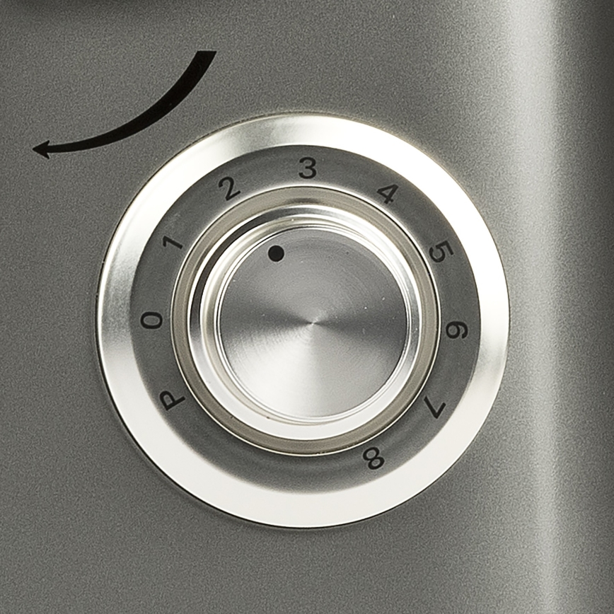 G3Ferrari G2016400 - Robot pâtissier de table à double crochet PASTAIO 8 l 1800W/230V chrome mat