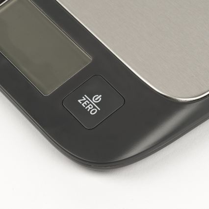 G3Ferrari G2016800 - Balance de cuisine numérique 2xAAA noir/acier inoxydable