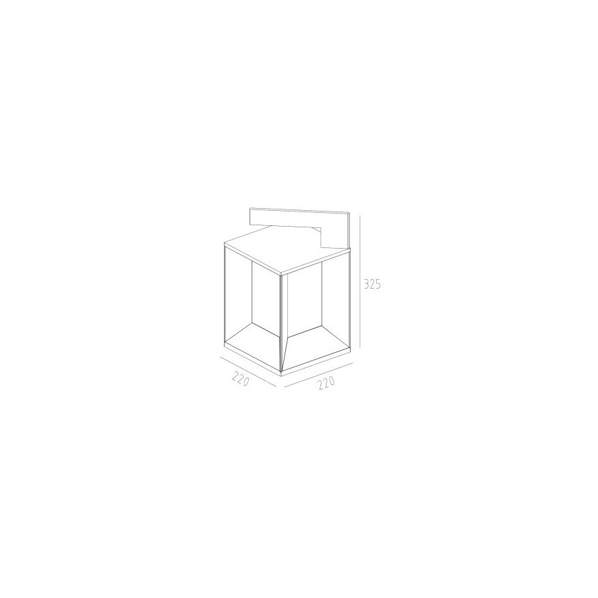 Gardino LX1222 - LED Eclairage extérieur ZAFFERANO LED/18W/230V IP65