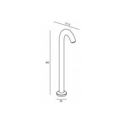 Gardino LX1401-650 - LED Lampe d'extérieur ORCHIDEE LED/4W/230V IP65
