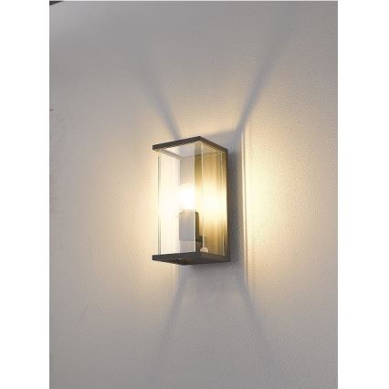 Gardino LX1465 - Luminaire extérieur avec détecteur MELISSA 1xE27/15W/230V IP54