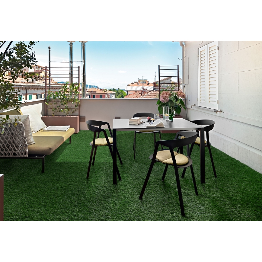 Gazon synthétique ALLGREEN 200 x 400 cm, hauteur de fibres 30 mm, vert