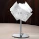 Gea Luce CAMILLA L P arg - Lampe de table CAMILLA 1xE14/42W/230V argent