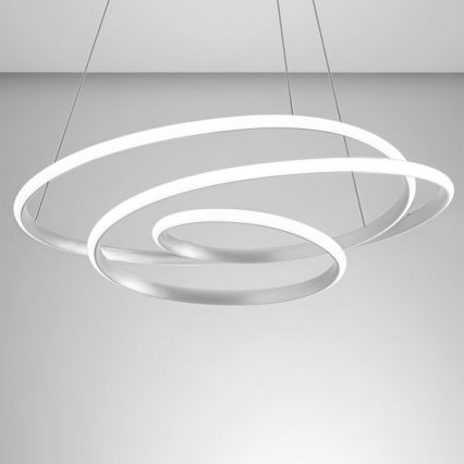 Gea Luce DIVA S G BIANCO - Suspension filaire à intensité variable LED DIVA LED/44W/230V blanc