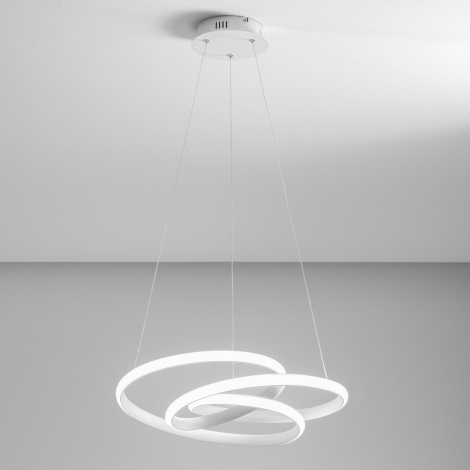 Gea Luce DIVA S P BIANCO - Suspension filaire à intensité variable LED DIVA LED/43W/230V blanc