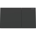 Geberit 115.622.14.1 - Plaque de commande Sigma70 25 x 14,6 cm noir mat