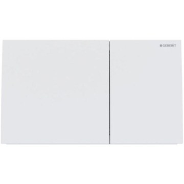 Geberit 115.622.JT.1 - Plaque de commande Sigma70 25x14,6 cm blanc mat