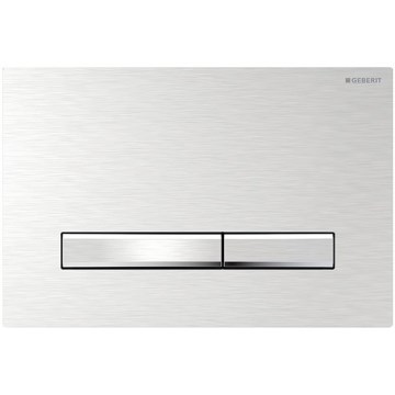 Geberit 115.788.GH.2 - Plaque de déclenchement Sigma50 24,6x16,4 cm chrome mat