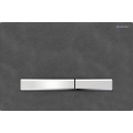 Geberit 115.788.JM.2 - Plaque de commande Sigma50 24,6x16,4 cm ardoise/chrome mat