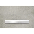 Geberit 115.788.JV.2 - Plaque de commande Sigma50 24,6x16,4 cm décor béton/chrome mat