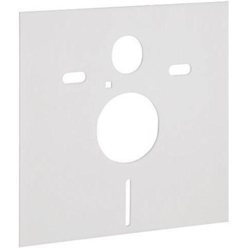 Geberit 156.050.00.1 - Plaque d'isolation blanche pour WC et bidet suspendus 40 x 42 cm
