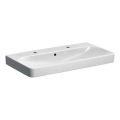 Geberit 500.252.01.1 - Lavabo double mural Smyle Square 90x48 cm céramique/blanc