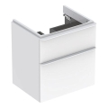 Geberit 500.352.00.1 - Meuble sous-lavabo Smyle Square 59 x 62 x 47 cm blanc