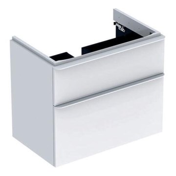 Geberit 500.353.00.1 - Meuble sous-lavabo Smyle Square 61,7 x 73,4 cm blanc
