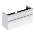 Geberit 500.355.00.1 - Meuble sous-vasque Smyle Square 61,7x118,4 cm blanc