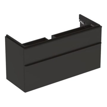 Geberit 500.355.JK.1 - Meuble sous-vasque Smyle Square 61,7x118,4 cm anthracite