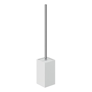 Gedy - Brosse de toilette sur pied VERBENA céramique/blanc