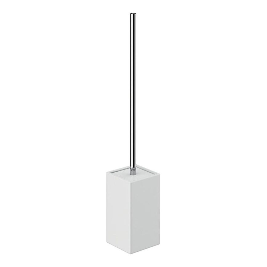 Gedy - Brosse de toilette sur pied VERBENA céramique/blanc