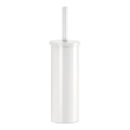 Gedy - Brosse murale pour WC FLIP blanche