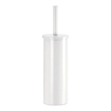Gedy - Brosse murale pour WC FLIP blanche