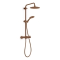 Gedy - Ensemble de douche STAR PLUS avec mitigeur, finition bronze