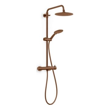 Gedy - Ensemble de douche STAR PLUS avec mitigeur, finition bronze