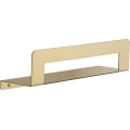 Gedy - Étagère avec porte-serviettes CLEO 30 cm, finition dorée mate