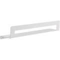 Gedy - Étagère avec porte-serviettes CLEO 50 cm, blanc mat