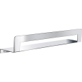 Gedy - Étagère avec porte-serviettes CLEO 50 cm en acier inoxydable brillant